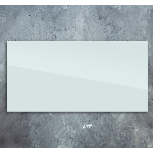 Skleněný infra topný panel bílý 60x120cm 700W